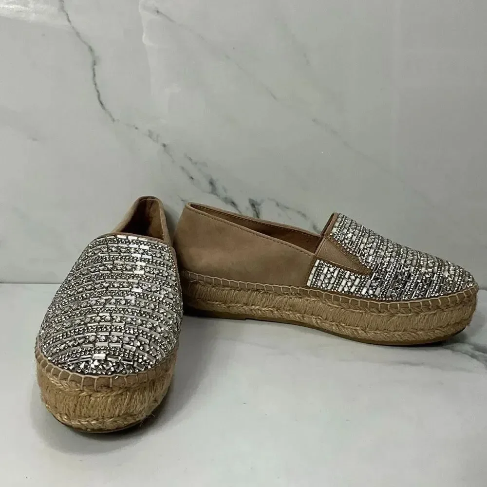 STEVE MADDEN Proud Rhinestones Espadrilles